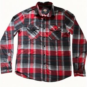 Dickies Authentic Plaid Men’s Flannel Shirt